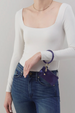 Ring Credit Card Wristlet - Winter Violet