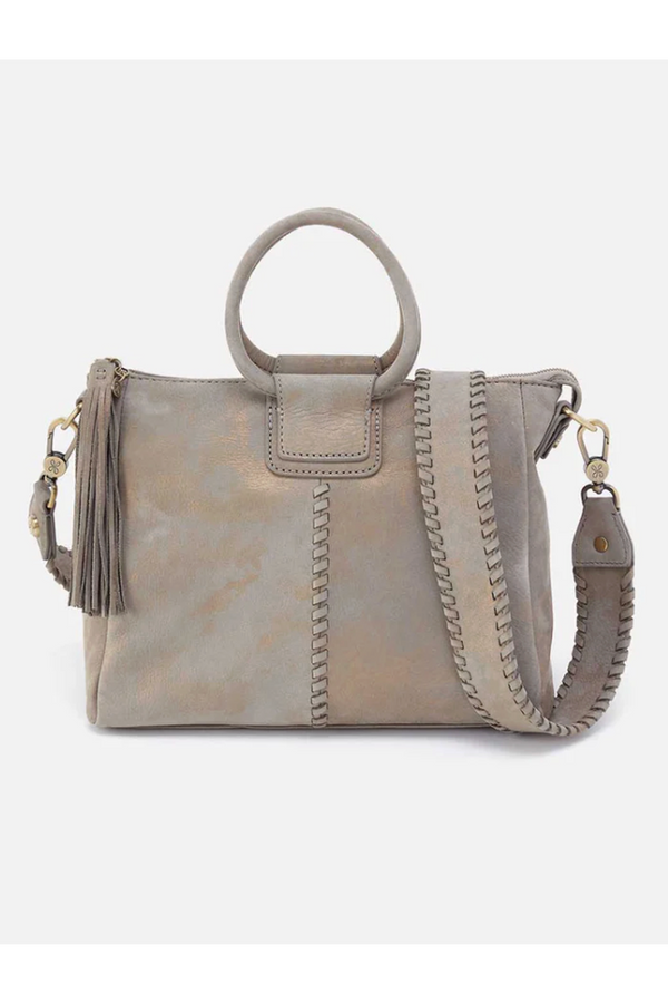 Sheila Medium Satchel - Golden Granite