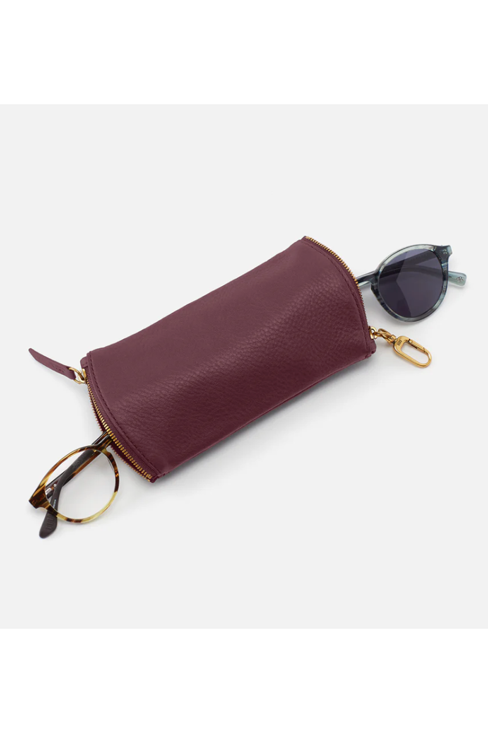 Spark Eyeglass Case - Velvet Hide Mulberry Glaze