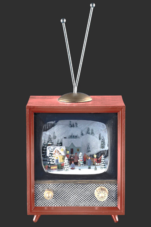 Lighted Mini Musical TV