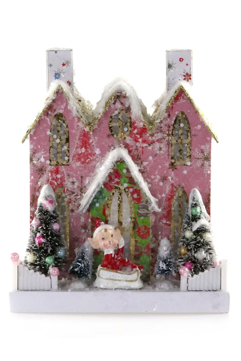 Whimsical Village House - Retro Elf Abode