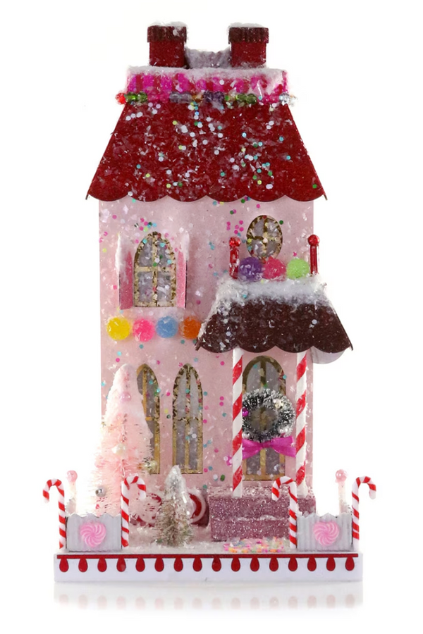 Whimsical Village House - Candy Cane Manor