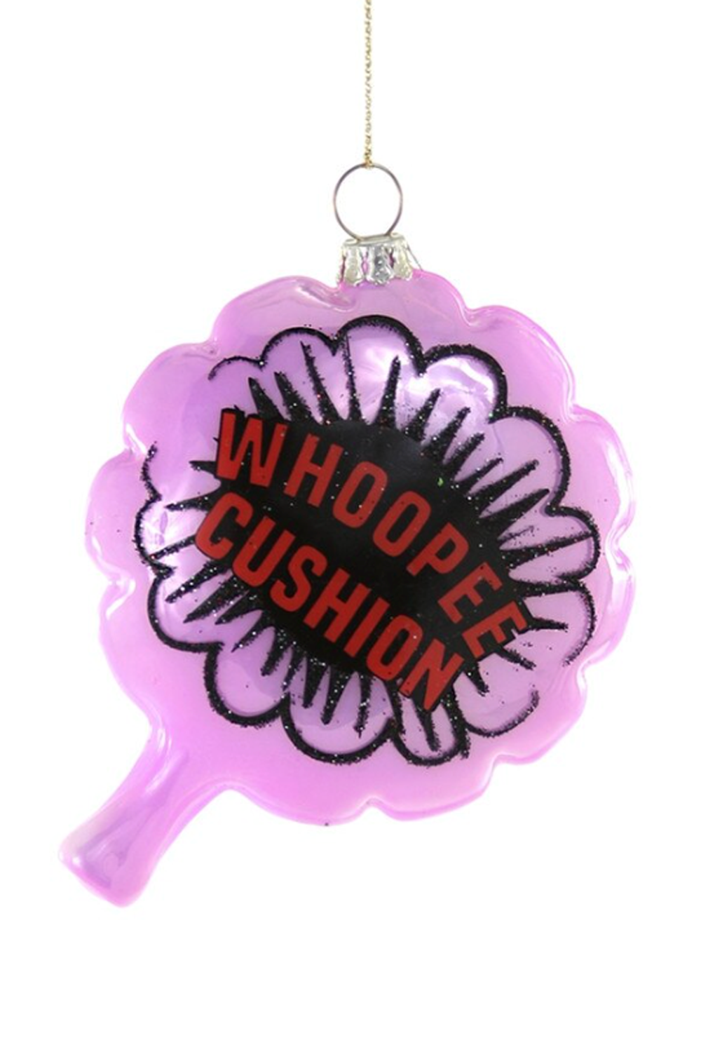 Glass Ornament - Whoopee Cushion
