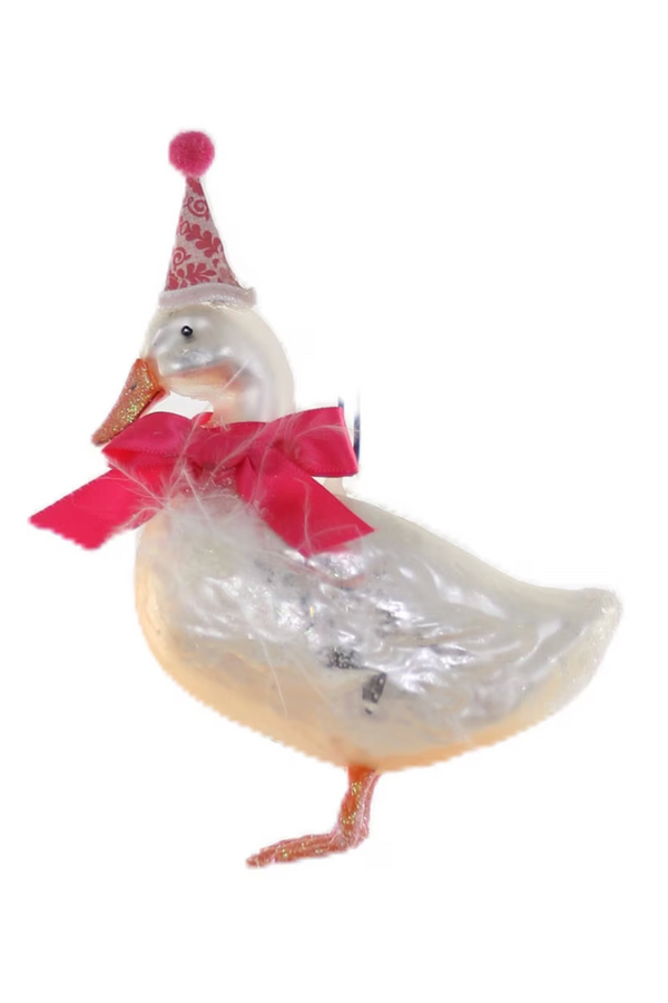Glass Ornament - Pekin Duck