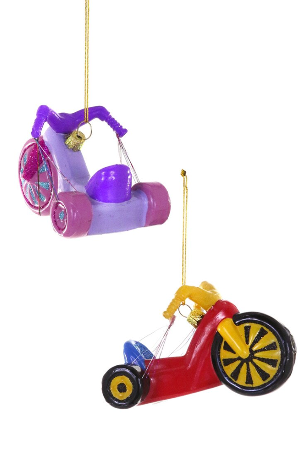 Glass Ornament - Big Wheel Toddler Tricycle