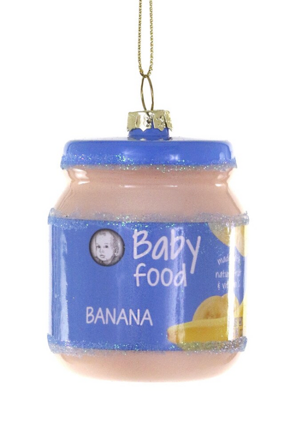 Glass Ornament - Baby Food