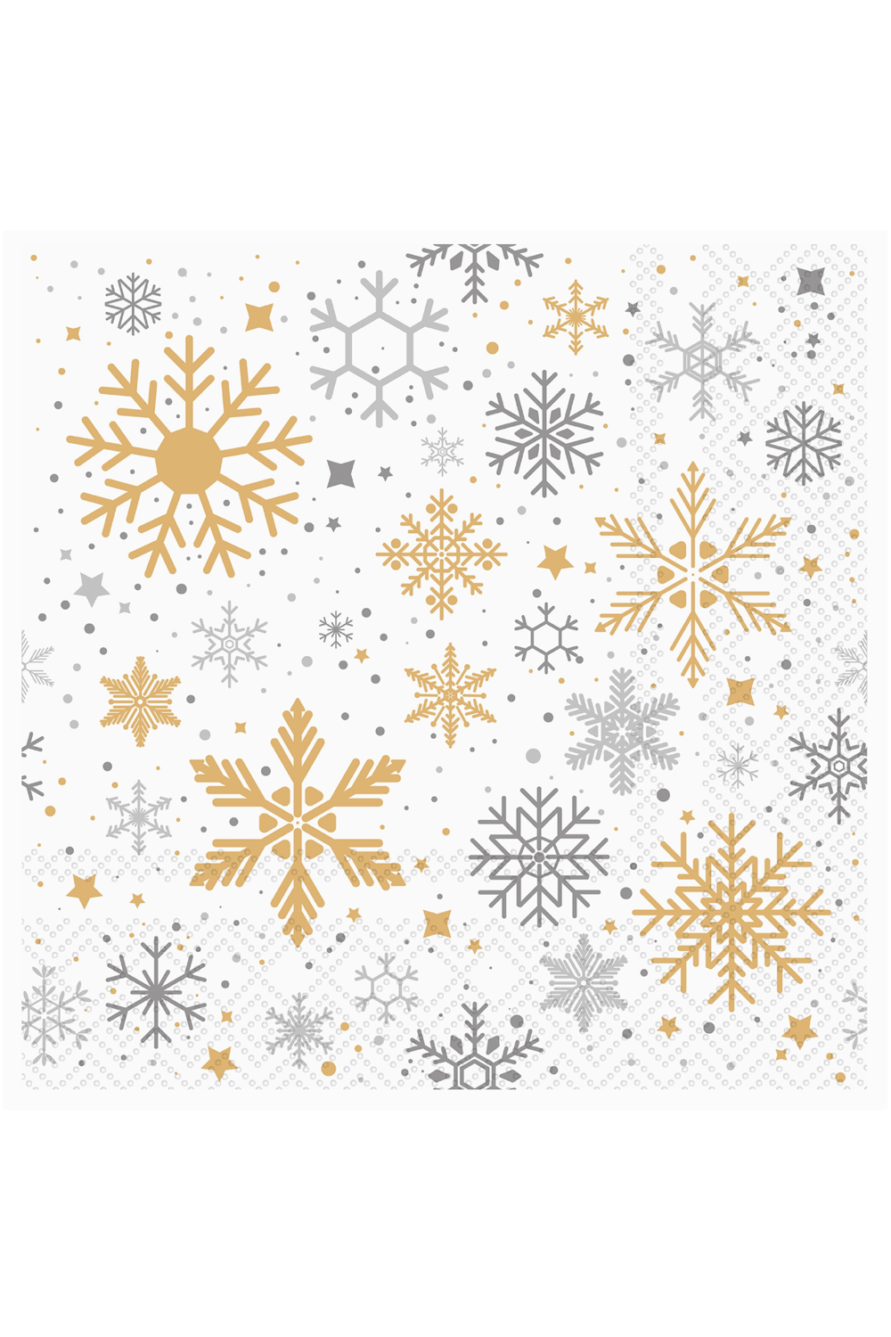 Cocktail Napkin Pack - Daylight Stars Christmas