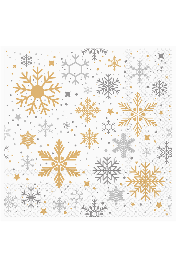 Cocktail Napkin Pack - Daylight Stars Christmas