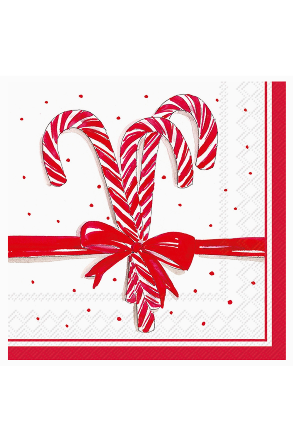 Cocktail Napkin Pack - Candy Canes