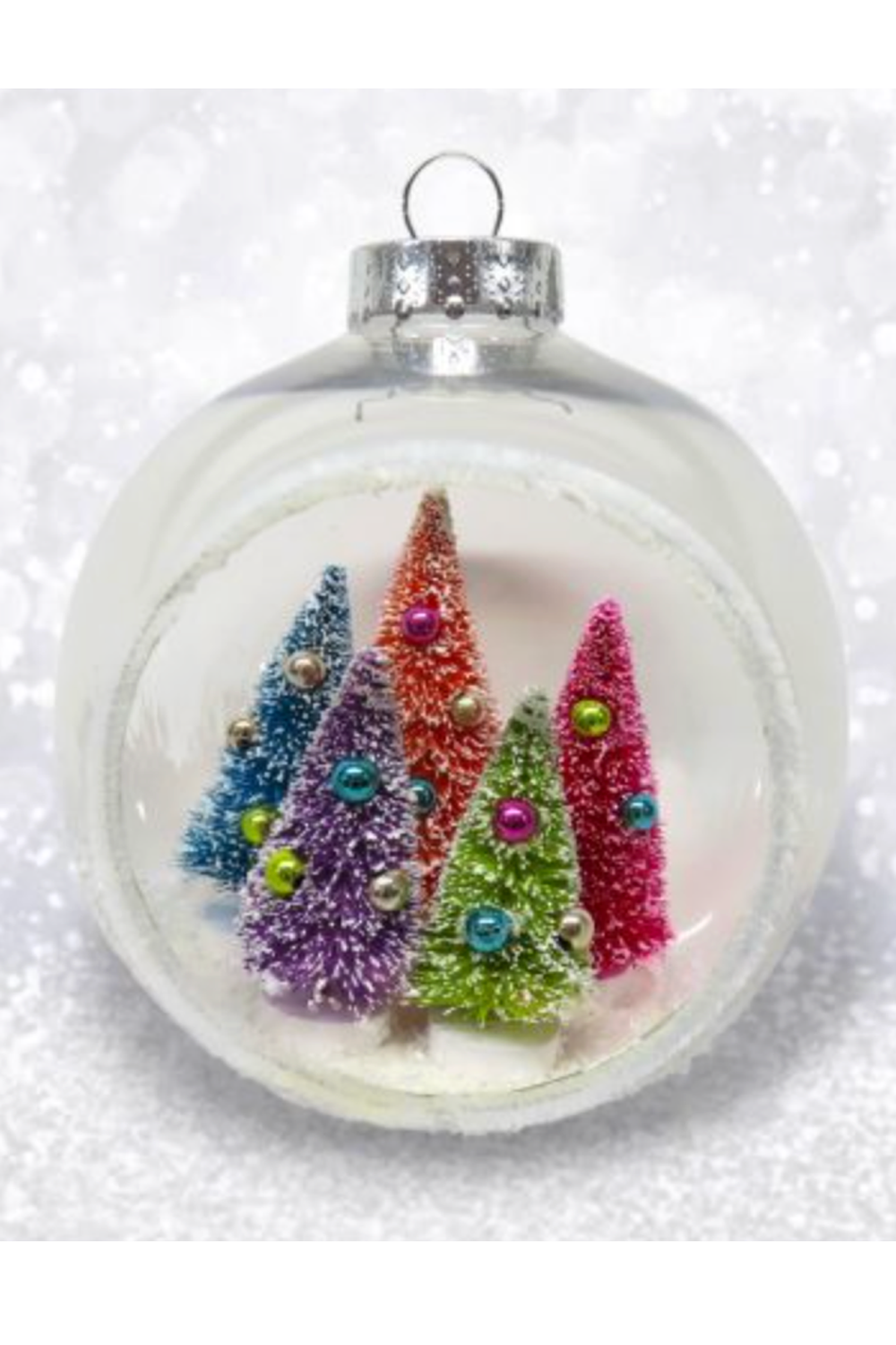 Funky Ornament - Multi Trees in Dome