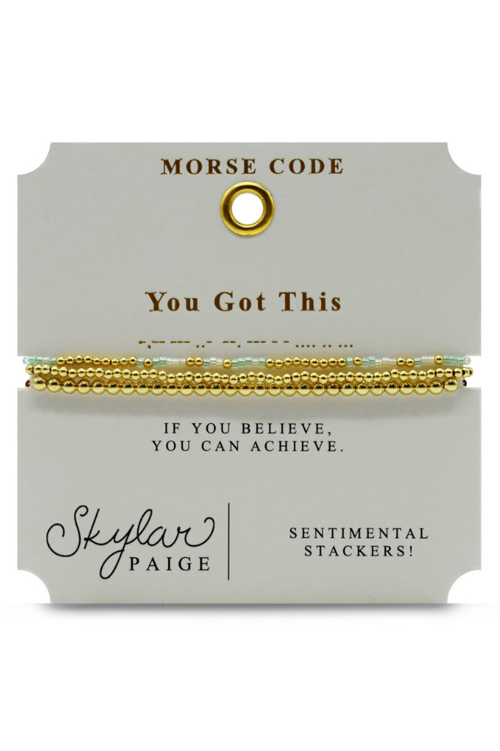 Skylar Sentimental Bracelet - You Got This