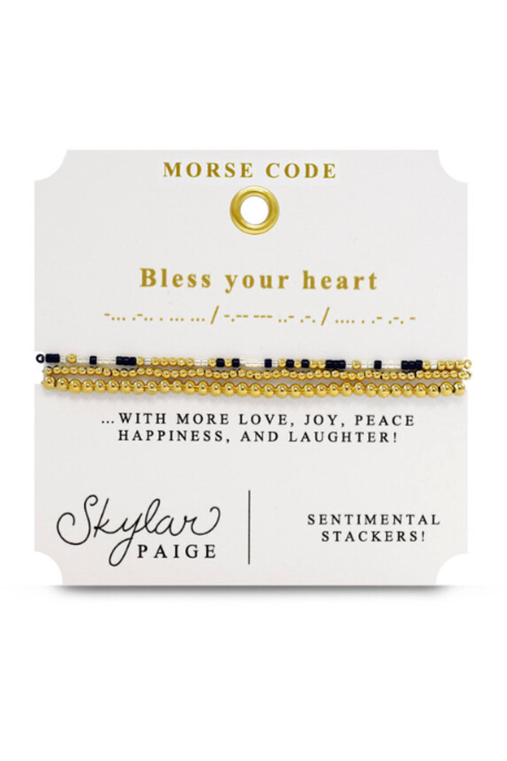 Skylar Sentimental Bracelet - Bless Your Heart