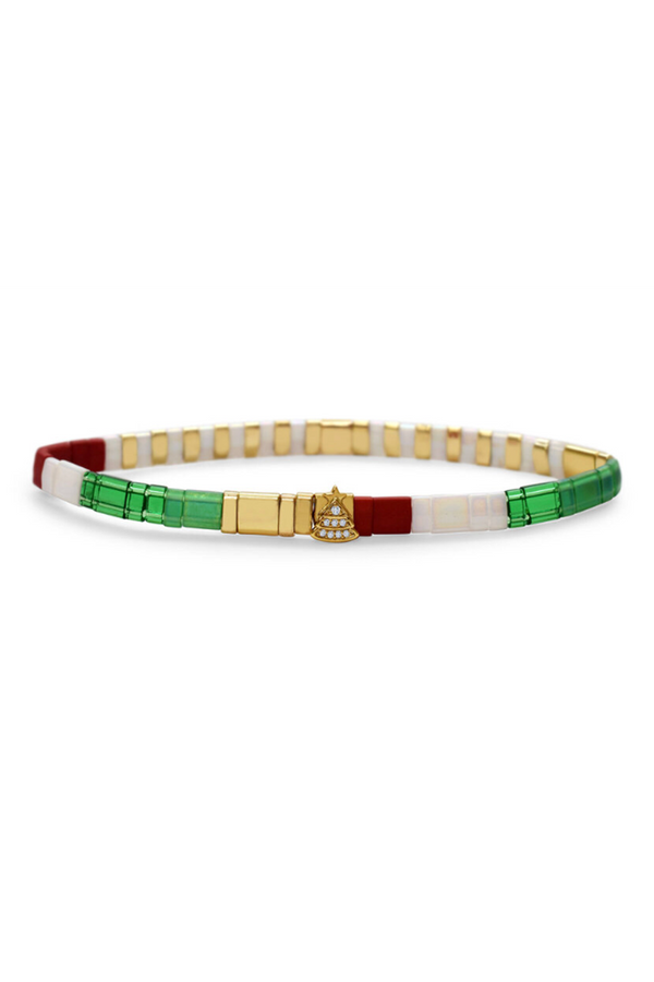 Skylar Morse Code Bracelet - Fa La La La La