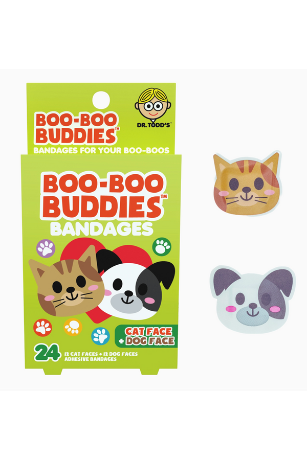 Boo Boo Buddies Bandages - Cat & Dog Faces