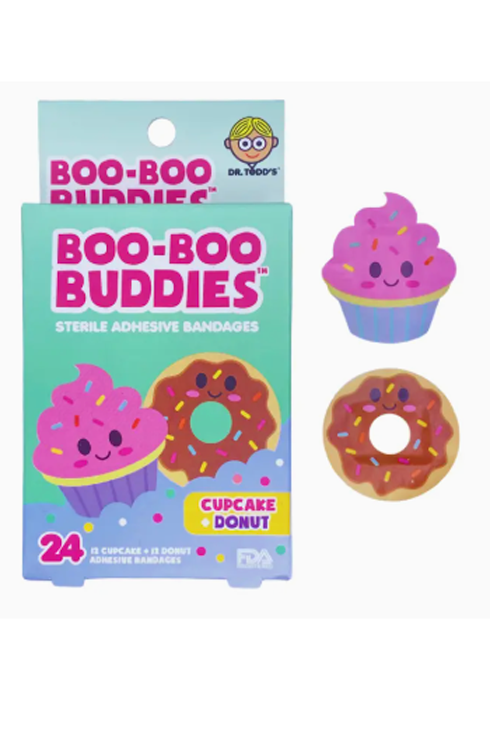 Boo Boo Buddies Bandages - Cupcake Donut