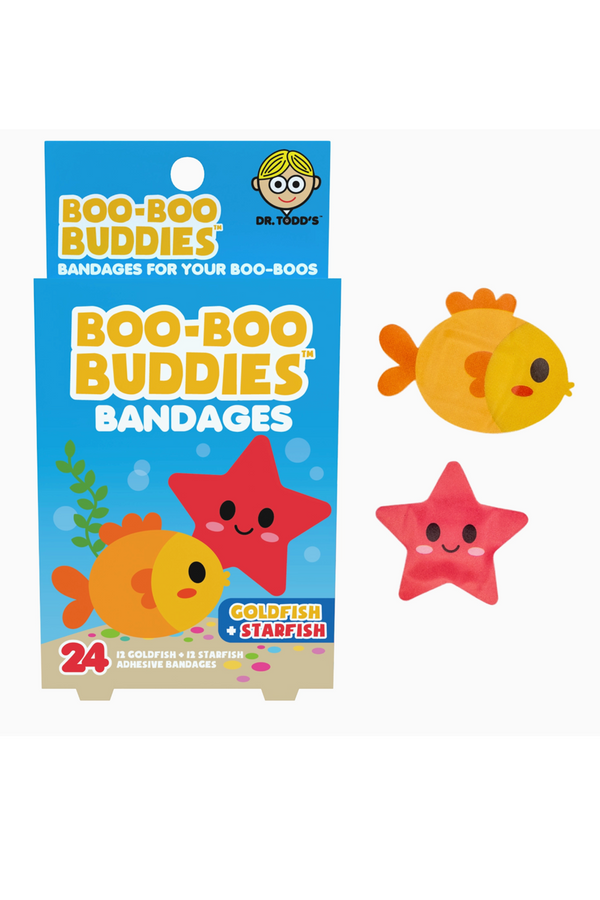 Boo Boo Buddies Bandages - Goldfish Starfish