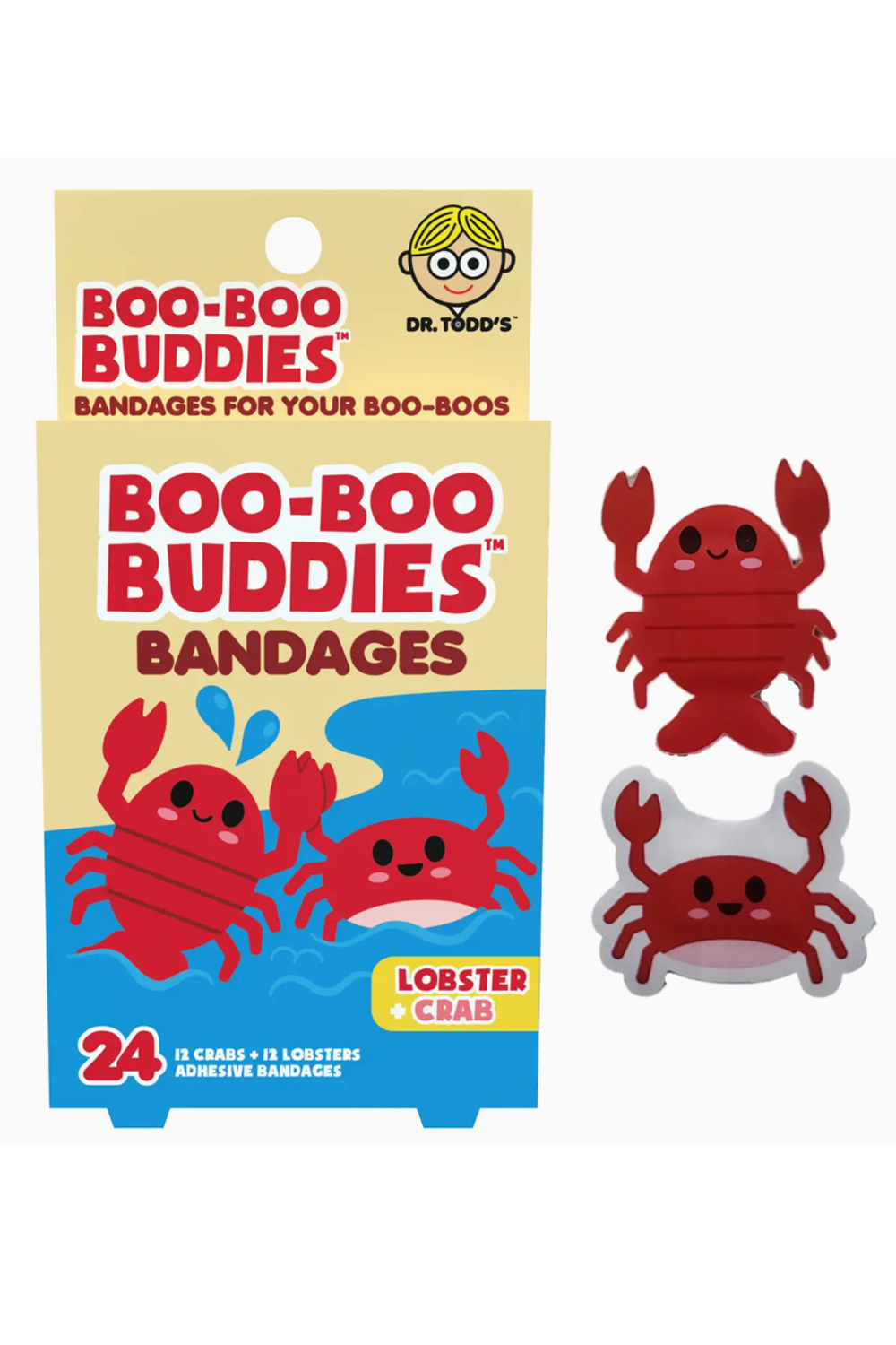 Boo Boo Buddies Bandages - Lobster Crab