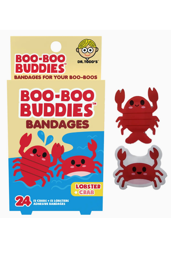 Boo Boo Buddies Bandages - Lobster Crab