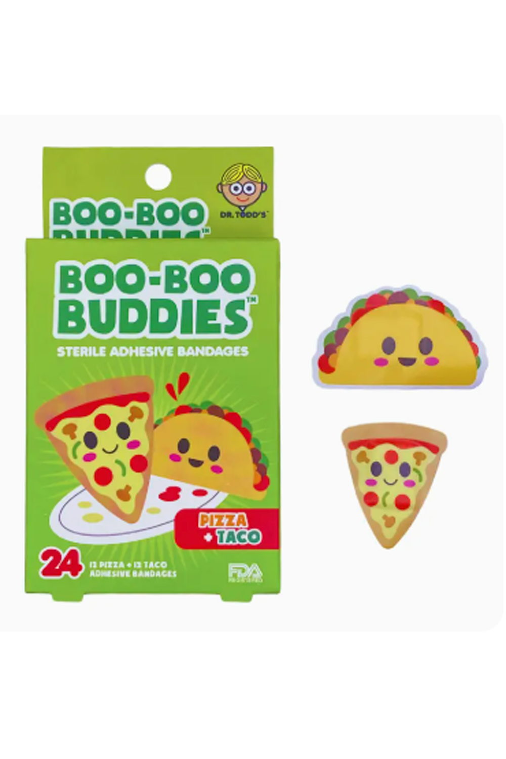 Boo Boo Buddies Bandages - Pizza Taco