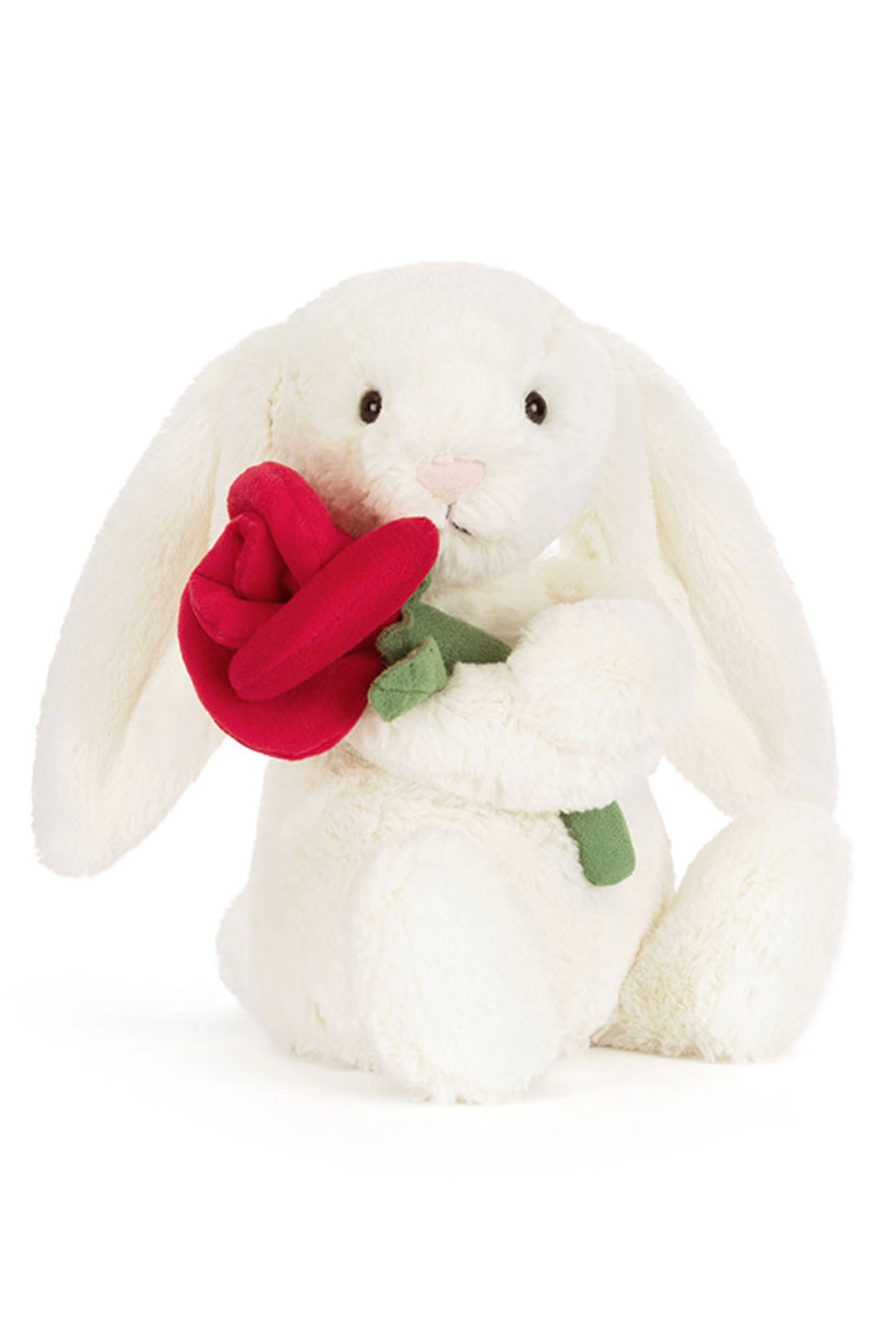 JELLYCAT Bashful Bunny with Rose