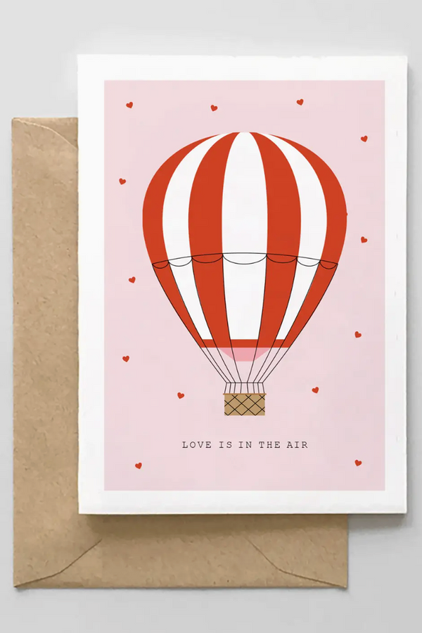 MB Valentine Greeting Card - Love is in the Air