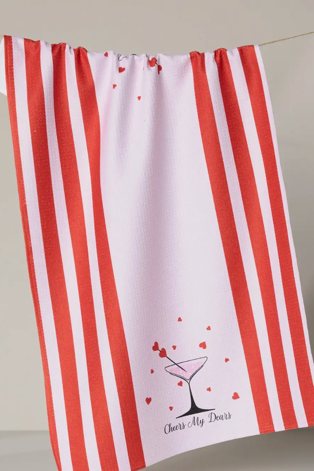 Geometry Kitchen Tea Towel - Cheers My Dears