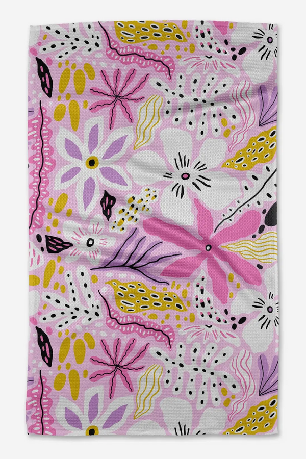 Geometry Kitchen Tea Towel - Island Time