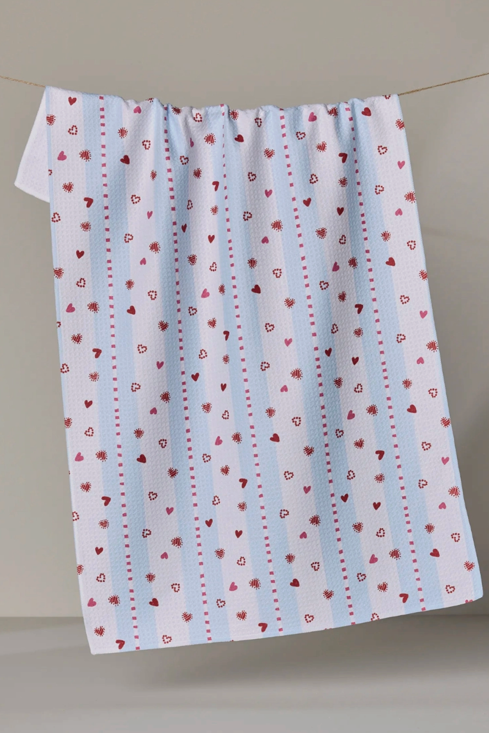 Geometry Kitchen Tea Towel - Love Stripes