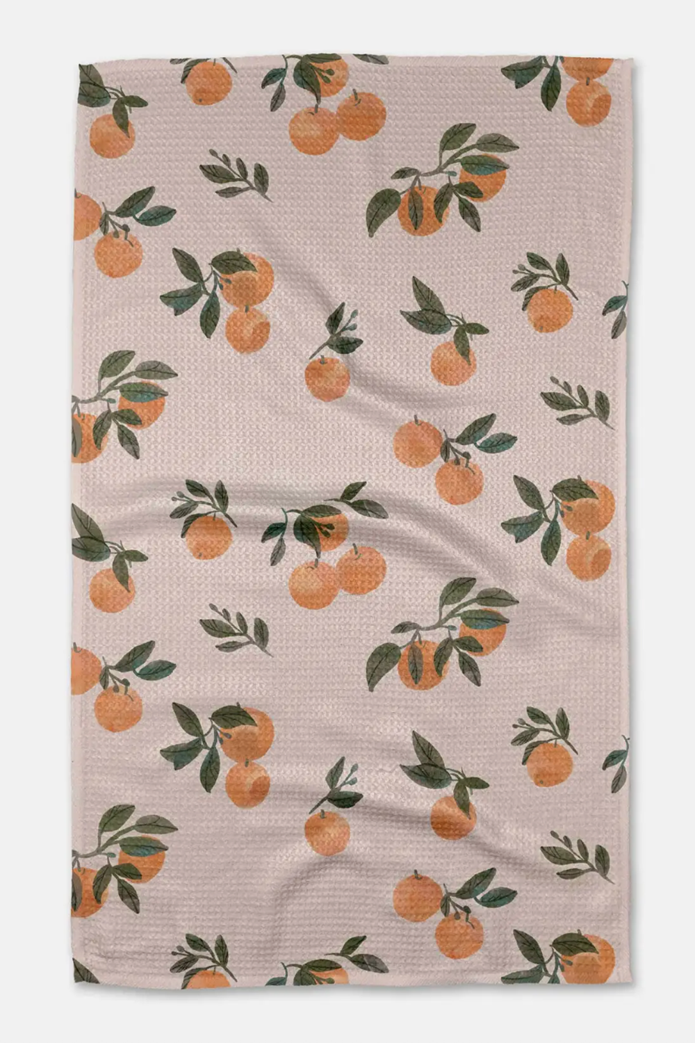 Geometry Kitchen Tea Towel - Pretty in Peach