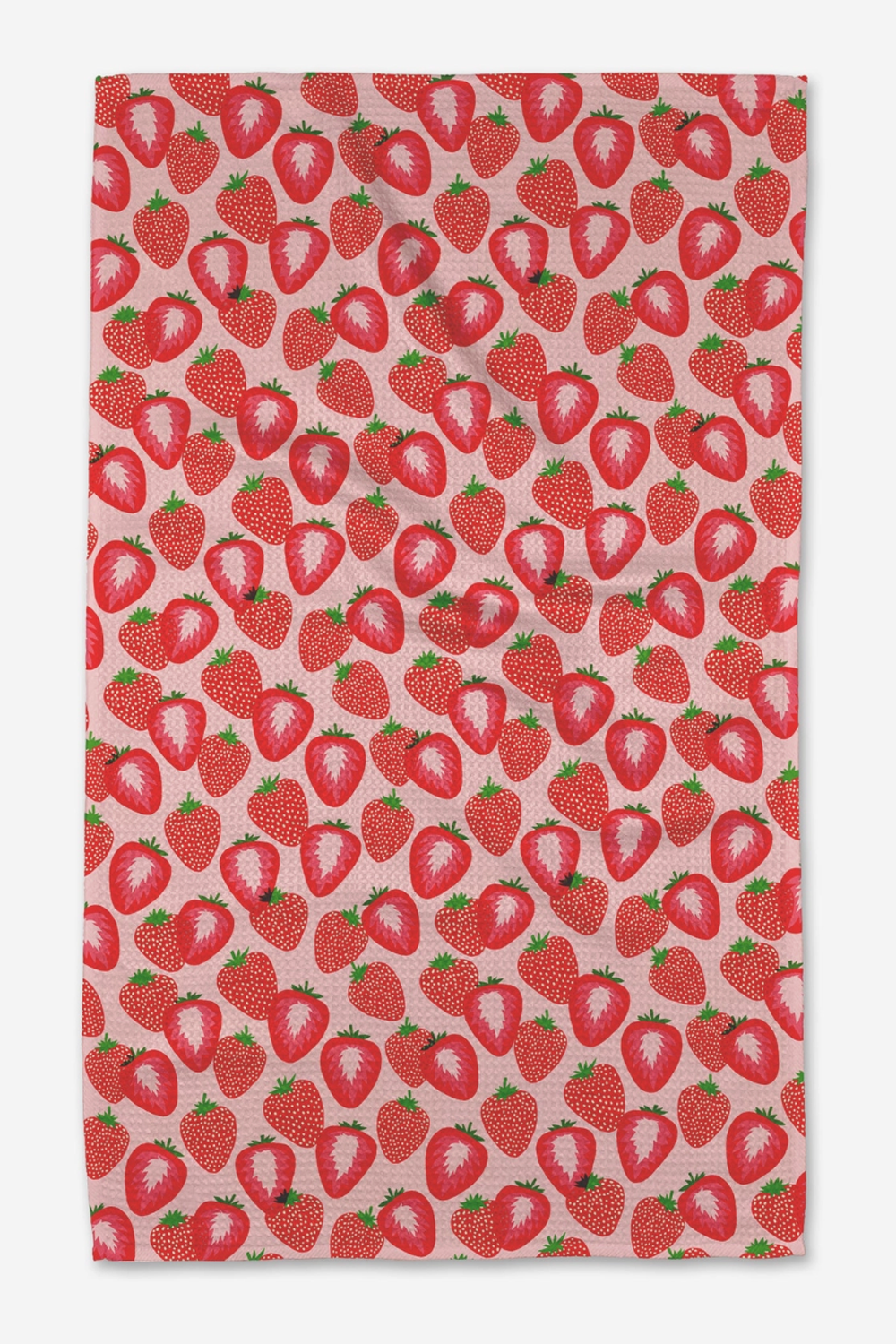 Geometry Kitchen Tea Towel - So Many Strawberries