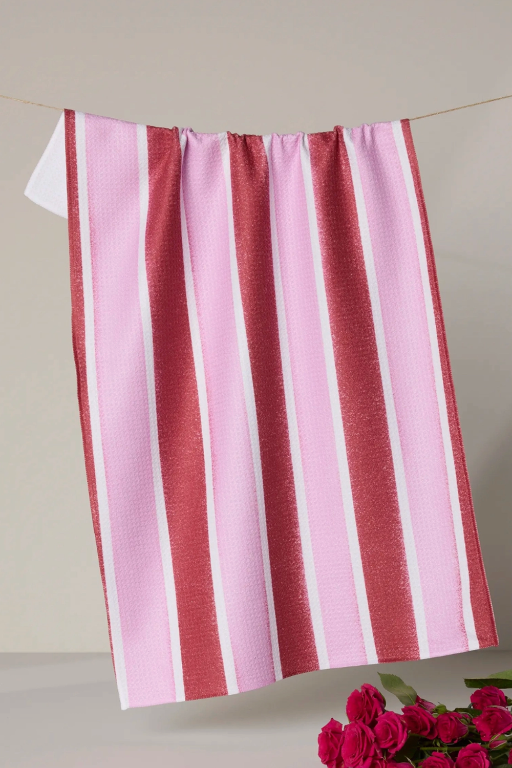 Geometry Kitchen Tea Towel - Super Sweet Stripe