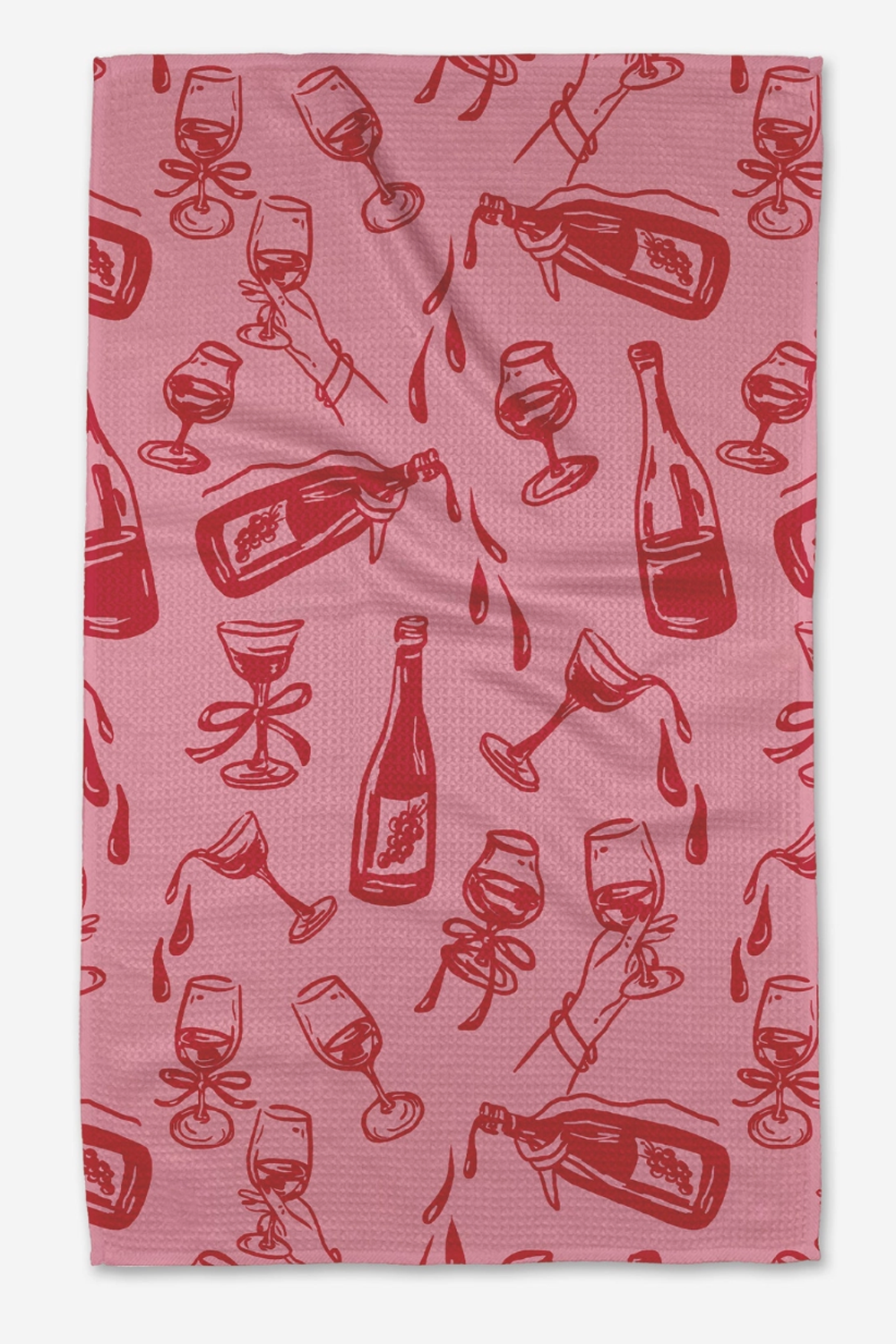 Geometry Kitchen Tea Towel - Wining and Dining