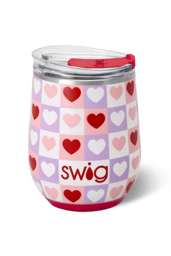 Modern Stemless Wine Tumbler - Check Yes