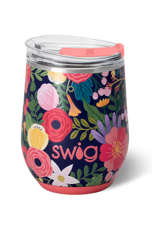 Modern Stemless Wine Tumbler - Secret Garden