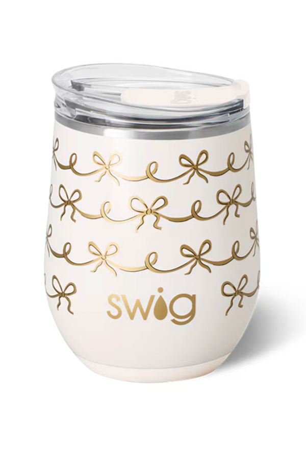 Modern Stemless Wine Tumbler - Pretty in Pearl