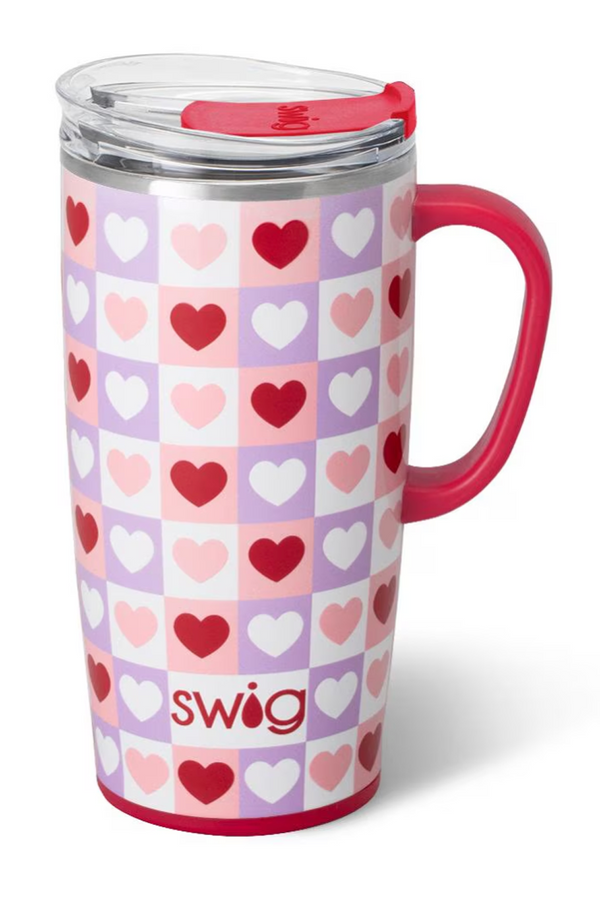 TALL Modern Coffee Mug - Check Yes