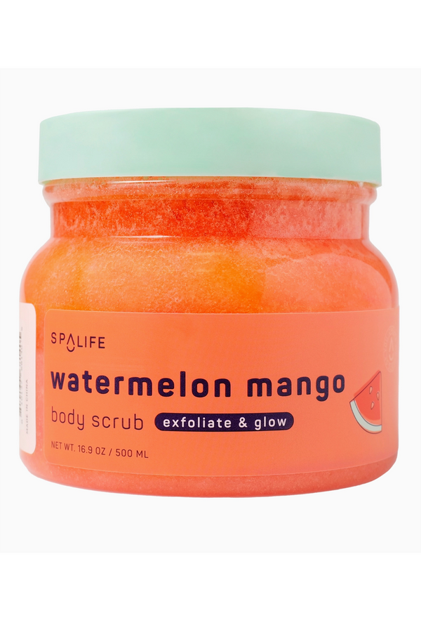 Exfoliating Body Scrub Jar - Watermelon & Mango