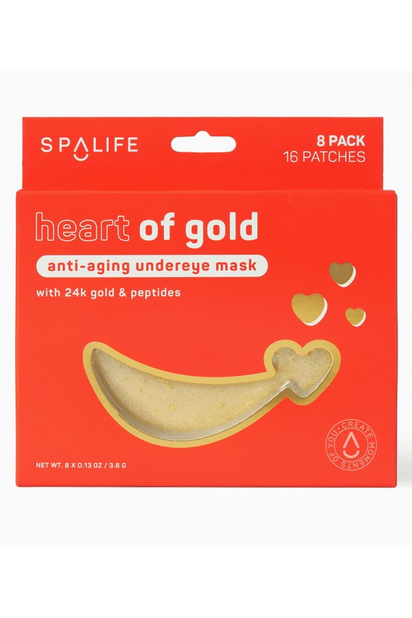 Under Eye Mask - Heart of Gold