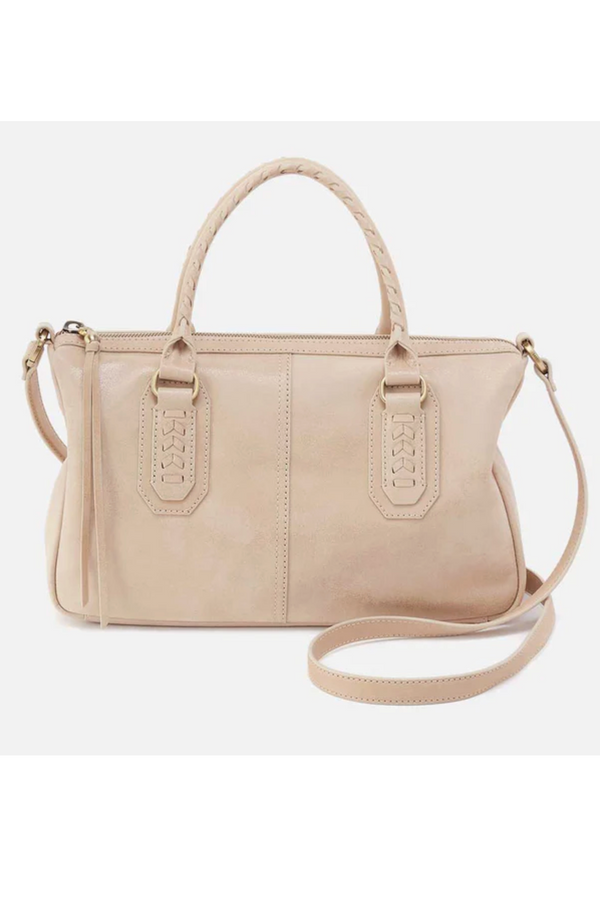 Expedition Satchel - Buffed Hide Frosted Pearl