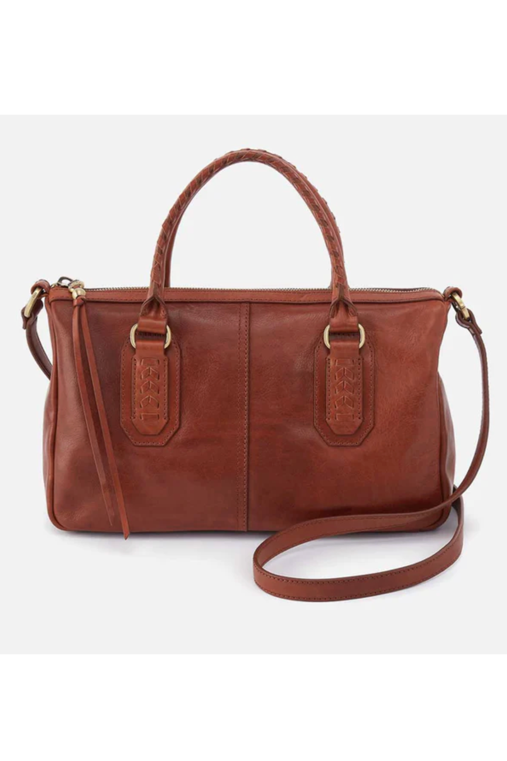 Expedition Satchel - Patina Hide Pecan Ridge