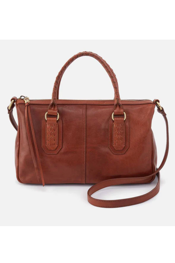 Expedition Satchel - Patina Hide Pecan Ridge