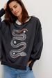 FP Graphic Camden Pullover - Snake Combo