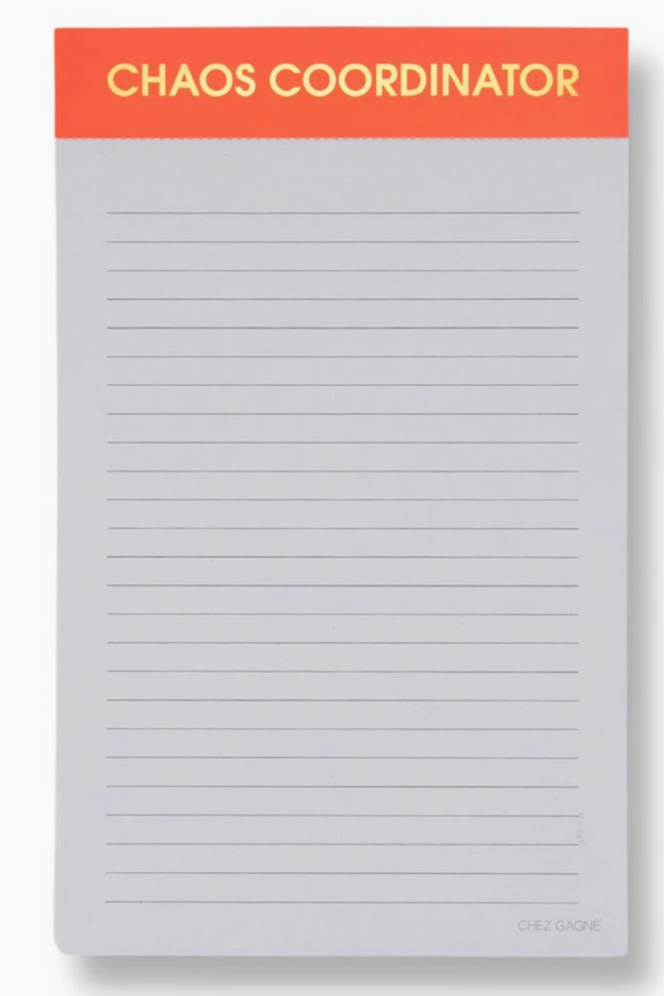 Notepad - Chaos Coordinator