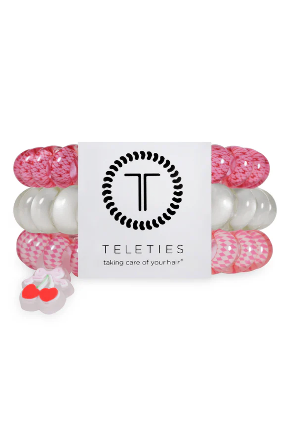 Teleties Hair Ties - Cherry Bomb