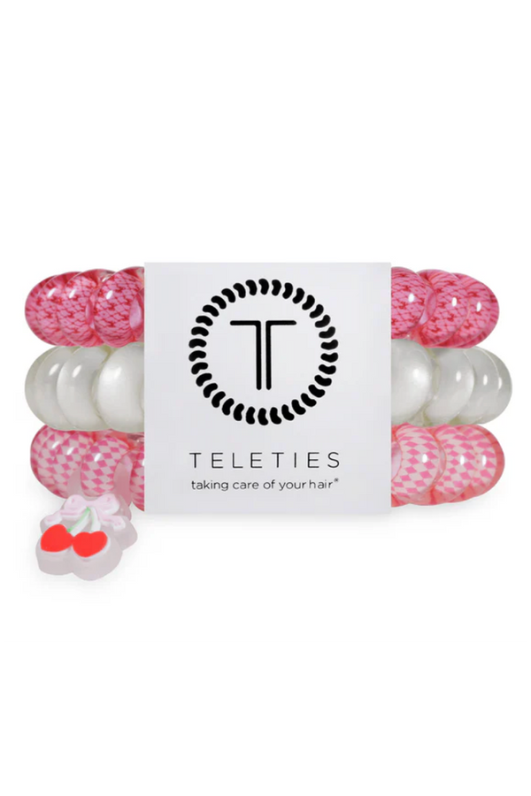 Teleties Hair Ties - Cherry Bomb