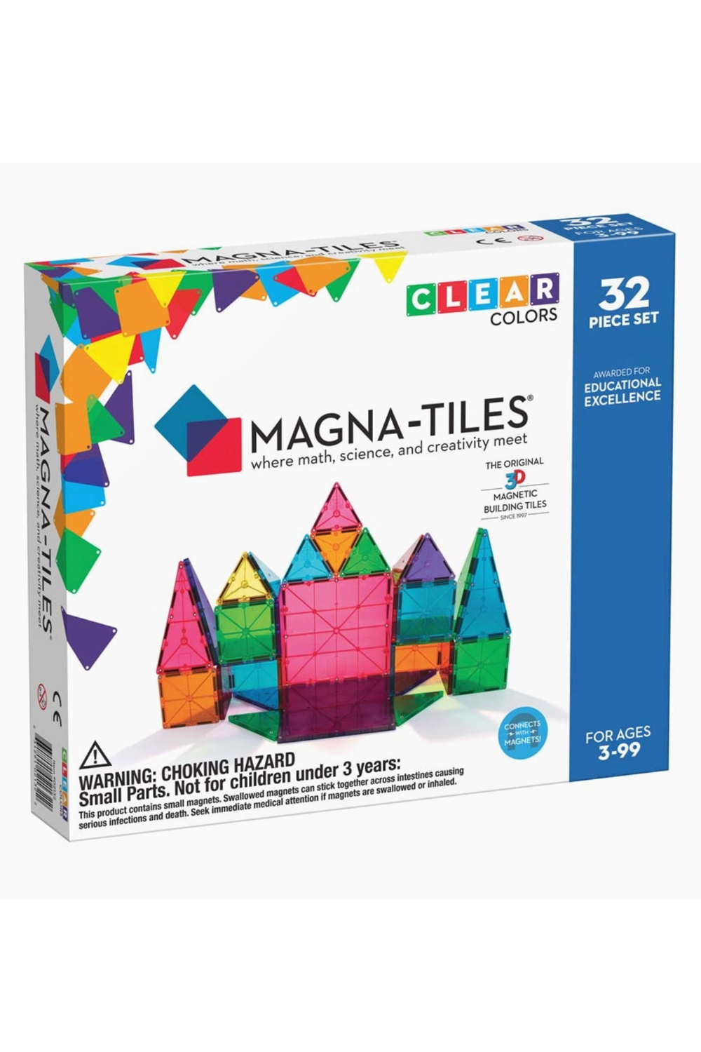 Magna-Tiles Classic 32 Piece Set