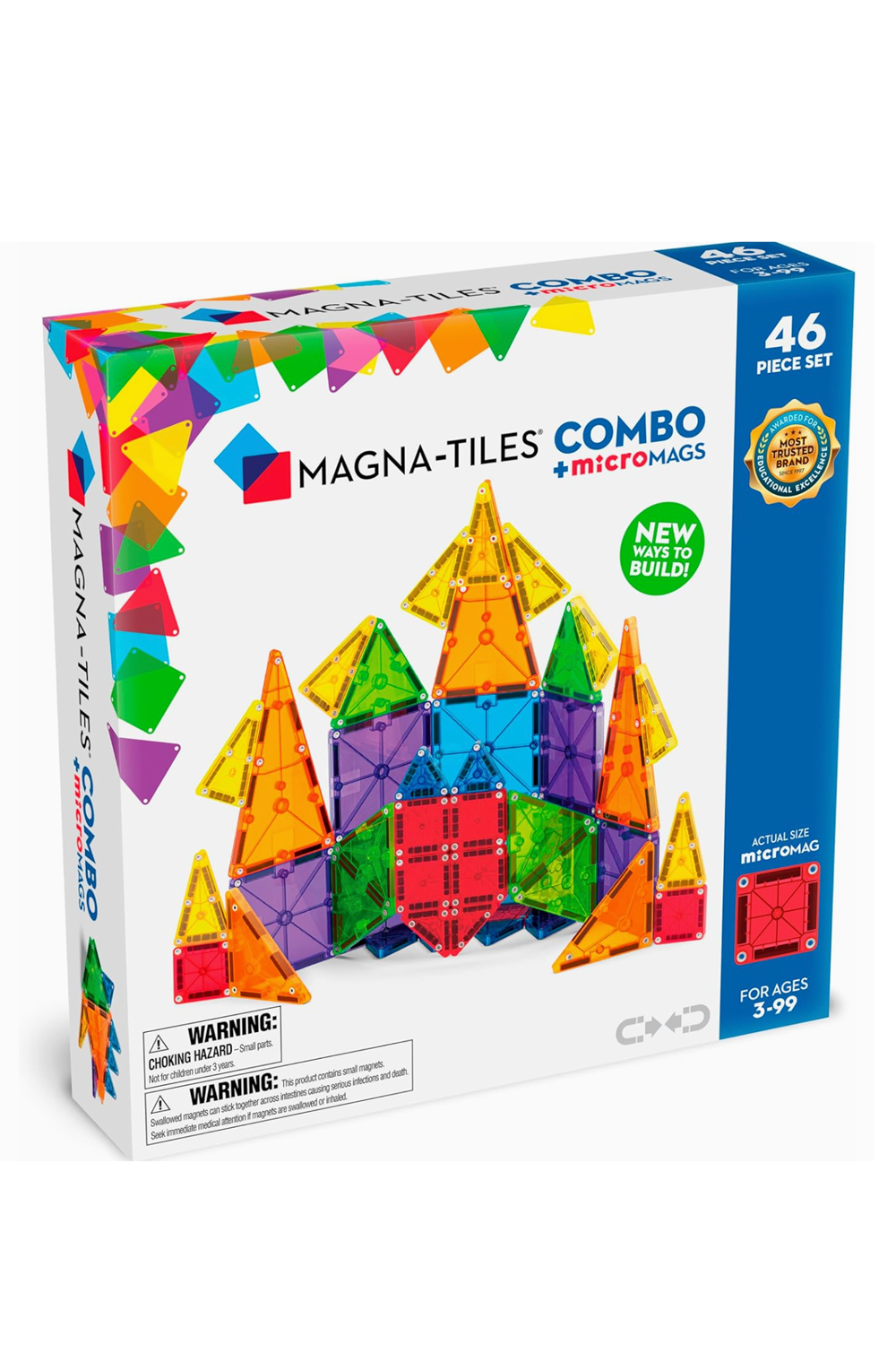 Magna-Tiles Cobo 46 Piece Set