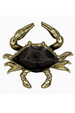 Door Knocker - Crab Brass