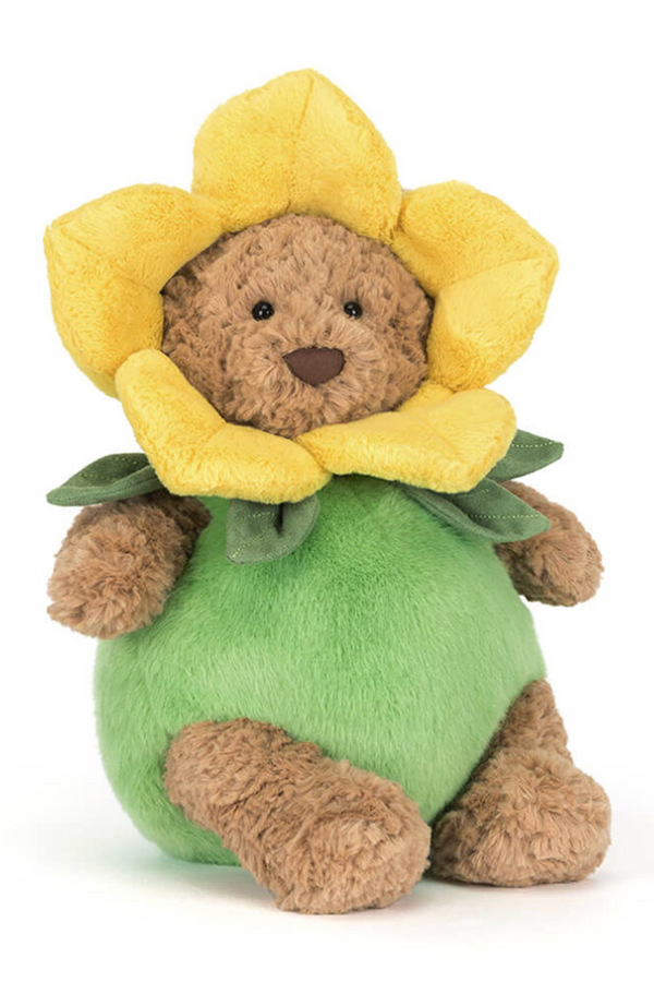 JELLYCAT Bartholomew Bear Daffodil Outfit