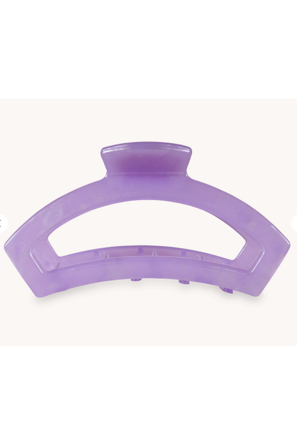 Teleties Open Hair Clip - Lavender Mist